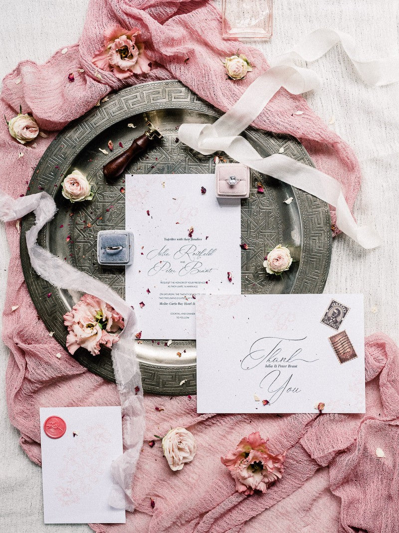 Dusty Rose Cheesecloth Table Runner