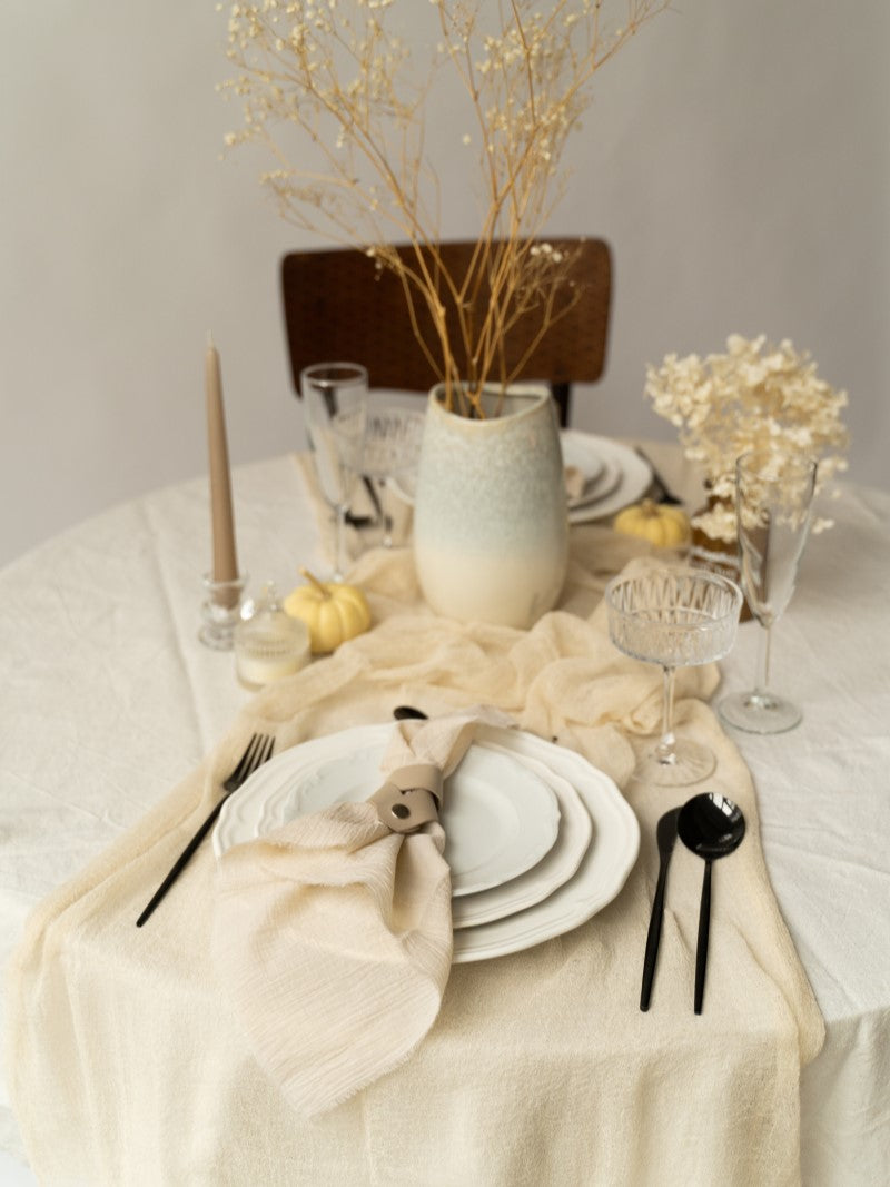 Sand Cheesecloth Wedding and Party Napkins