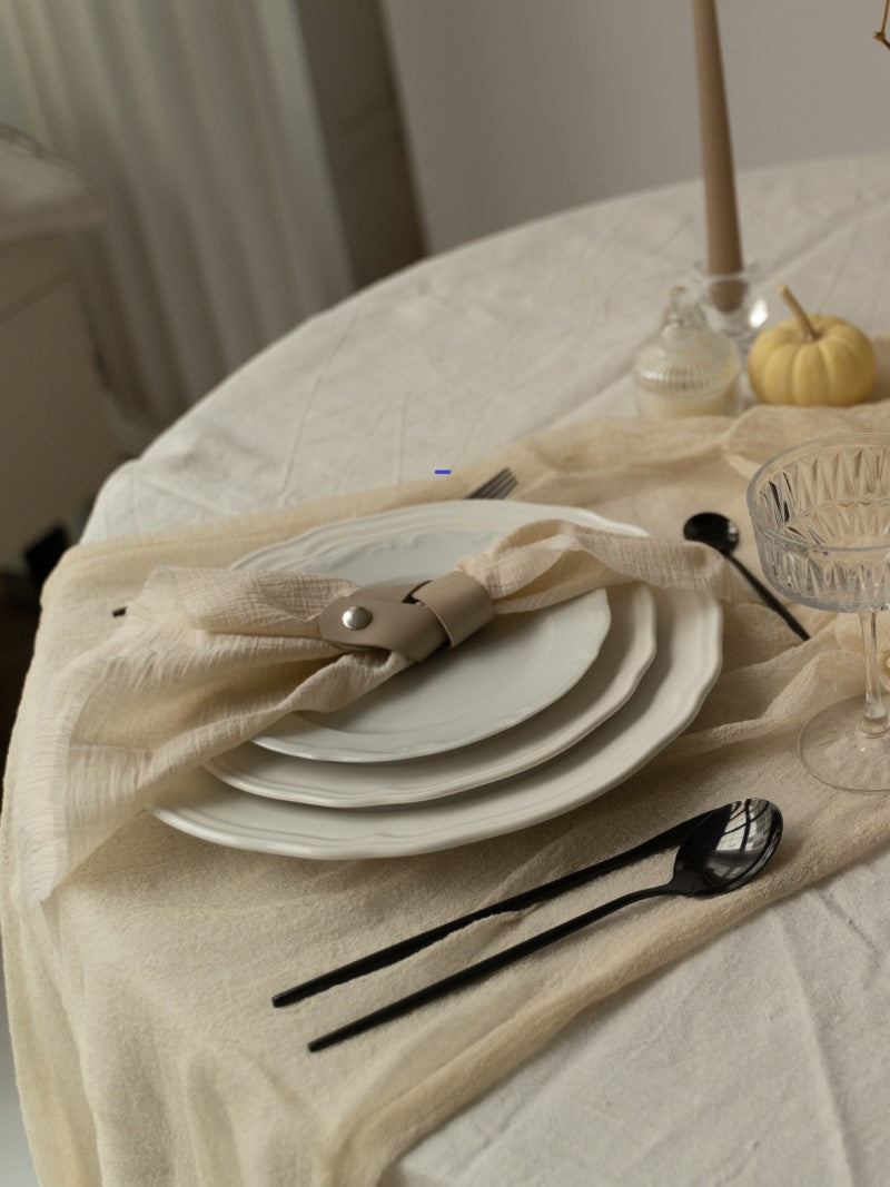 Sand Cheesecloth Wedding and Party Napkins